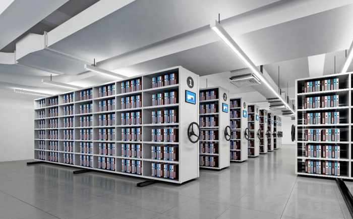 學(xué)校智能圖書(shū)館密集書(shū)架圖 學(xué)校智能圖書(shū)館密集書(shū)架圖